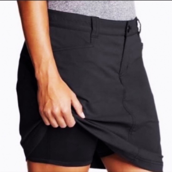 Eddie Bauer Adventurer 2.0 Skort - Black - Size 6 **EUC** - Picture 4 of 12